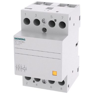 Siemens - 5TT58400 - contattore INSTA con 4 contatti NO contatto per AC  230V, 400V 40A comando in AC