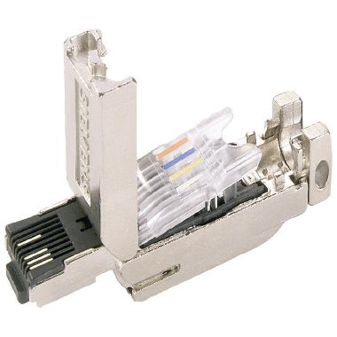 Siemens - 6GK19011BB102AB0 - Industrial Ethernet FastConnect RJ45 Plug 180  2x 2, connettore RJ45 (10/100 Mbit
